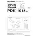 PIONEER PDK-1015/WL5 Instrukcja Serwisowa