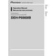 PIONEER DEH-P6900IB/XN/EW5 Manual de Usuario