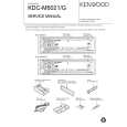 KENWOOD KDCM6021 Instrukcja Serwisowa