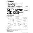 PIONEER KRP-SW01/SXZC/WL5 Instrukcja Serwisowa