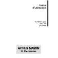 ARTHUR MARTIN ELECTROLUX CG5035W1 Owners Manual