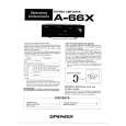 PIONEER A-66X Owners Manual