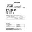 PIONEER PDS605 Instrukcja Serwisowa