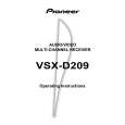 PIONEER VSX-D209/KUXJI Manual de Usuario