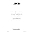 ZANUSSI ZK 21/ B Owners Manual
