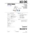 SONY ACCCN3 Service Manual