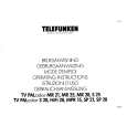 TELEFUNKEN PALCOLOR HIFI28 Owners Manual