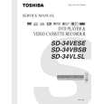 TOSHIBA SD-34VESE Instrukcja Serwisowa