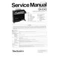 TECHNICS SX-EA3 Manual de Servicio