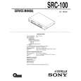 SONY SRC-100 Service Manual