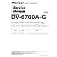 PIONEER DV-6700A-G Service Manual