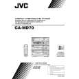 JVC CA-MD70UB Manual de Usuario