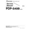PIONEER PDP-S40BXTW Instrukcja Serwisowa