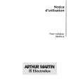 ARTHUR MARTIN ELECTROLUX FE0514W1 Instrukcja Obsługi