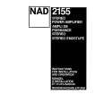 NAD 2155 Owners Manual