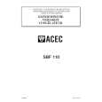 ACEC SBF110 Instrukcja Obsługi