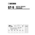 BOSS GT-5 Owners Manual