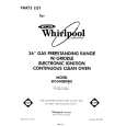 WHIRLPOOL SF5340ERN0 Parts Catalog