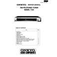 ONKYO T05 Service Manual