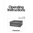 PANASONIC WGAV120 Owners Manual