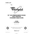WHIRLPOOL SF305ESRW1 Parts Catalog