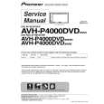 PIONEER AVH-P4000DVD/XNEW5 Manual de Servicio