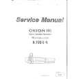 ORION N700EV Service Manual