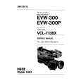 SONY EVW300P VOLUME 2 Instrukcja Serwisowa