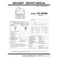 SHARP CS-2635H Instrukcja Serwisowa