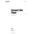 SONY CDP-C27 Owners Manual