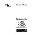 NAKAMICHI TD700E Service Manual