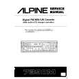 ALPINE 7390M Service Manual