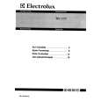 ELECTROLUX TR1177G Owners Manual