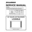 SYLVANIA LC200SL8 Manual de Servicio