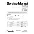 PANASONIC RXFM40 Instrukcja Serwisowa