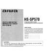 AIWA HSSP570 Owners Manual