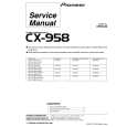 PIONEER CX958 Instrukcja Serwisowa