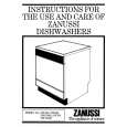 ZANUSSI DW400 Owners Manual