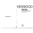 KENWOOD DPX500 Owners Manual