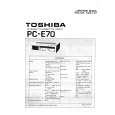 TOSHIBA PCE70 Service Manual