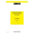 ZANUSSI FJS1286 Owners Manual