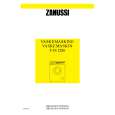 ZANUSSI FJS1286 Manual de Usuario