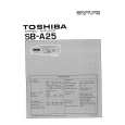TOSHIBA SB-A25 Service Manual