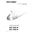 TRICITY BENDIX AW1400W Owners Manual