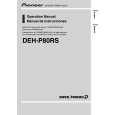 PIONEER DEH-P80RS/XN/ES Manual de Usuario