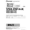 PIONEER VSX-D914-K/KUXJICA Instrukcja Serwisowa