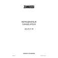 ZANUSSI ZK 21/11 R Owners Manual