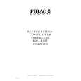 FRIAC COMBI2450 Instrukcja Obsługi