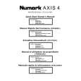 NUMARK AXIS4 Owners Manual