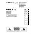 PIONEER GR777 Instrukcja Obsługi